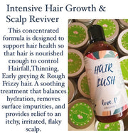 Hair lush personal care item for clean grooming setup