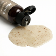 Naura bottle displayed from the front with clear product label