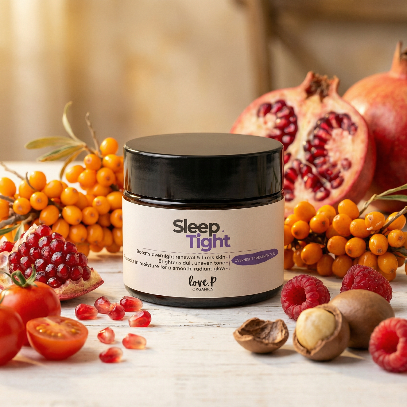 Sleep tight personal care product for calm night routine